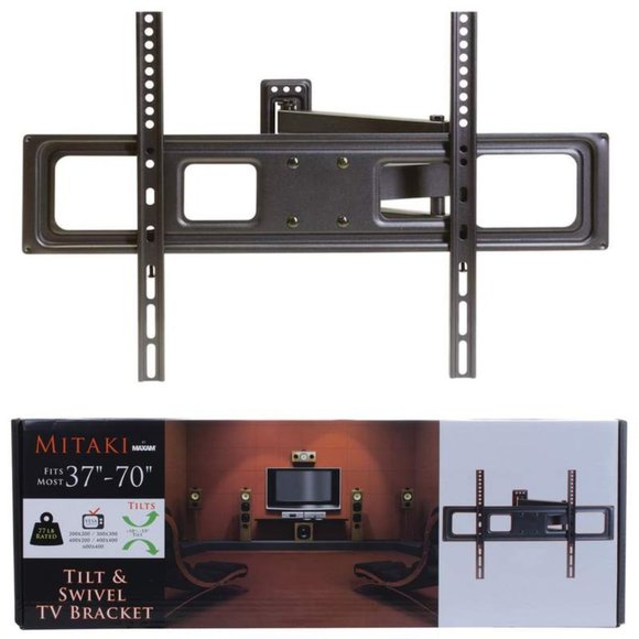 Wall Mounted TV Bracket Full Motion Tilt and Swivel For Flat Screen Televisions - Picture 4 of 4